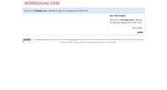 Desktop Screenshot of mordogan.com