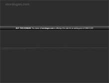 Tablet Screenshot of mordogan.com